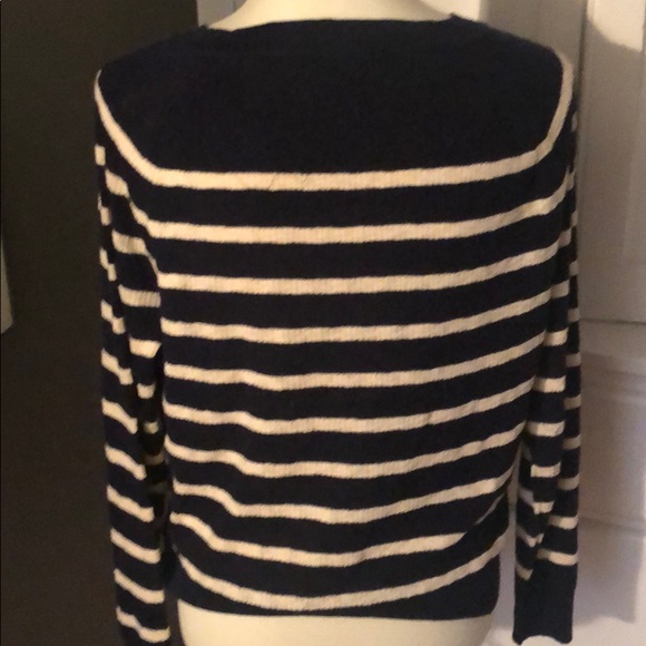 Striped sweater with side buttons - Picture 3 of 6